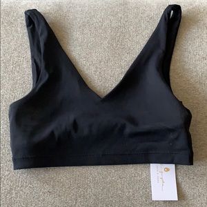 Size medium NWT black spiritual gangster bra